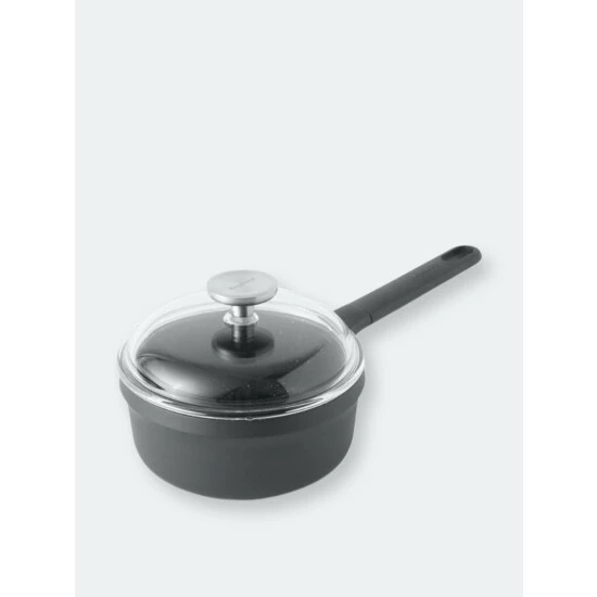 BergHOFF GEM 7" Non-Stick Covered Sauce Pan 1.9QT Pots & Pans 3 BergHOFF GEM 7" Non-Stick Covered Sauce Pan 1.9QT Pots & Pans