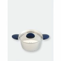 BergHOFF Stacca 6.25" Stainless Steel Covered Casserole, Blue Pots & Pans Default Title