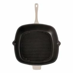 BergHOFF Neo 11" Cast Iron Square Grill Pan - Meringue Cookware -BergHOFF shop unnamed file 1051