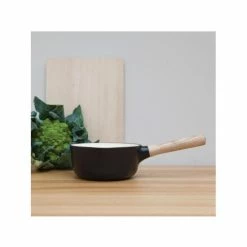 BergHOFF Ron 7" Cast Iron Saucepan 1.8 Qt - Black Cookware -BergHOFF shop unnamed file 1059