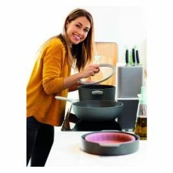 BergHOFF Leo 10" Covered Stockpot, 5.8 QT, Grey Pots & Pans -BergHOFF shop unnamed file 1117