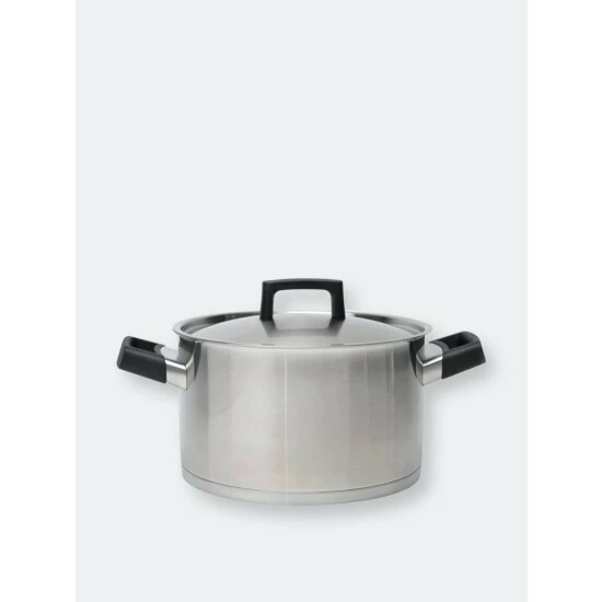 BergHOFF Ron 10" Stainless Steel Covered Stockpot 6.8QT, Black Handles Pots & Pans BergHOFF Ron 10" Stainless Steel Covered Stockpot 6.8QT, Black Handles Pots & Pans -BergHOFF shop unnamed file 1127