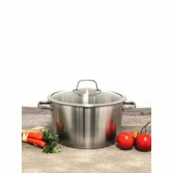 BergHOFF Manhattan 11" Stainless Steel Covered Stockpot 8.8QT Pots & Pans 6 BergHOFF Manhattan 11" Stainless Steel Covered Stockpot 8.8QT Pots & Pans -BergHOFF shop unnamed file 1143