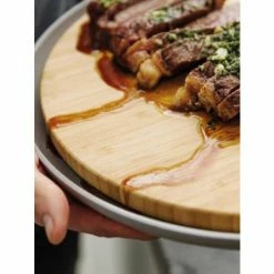 BergHOFF Leo 14.25" Bamboo Cutting Board With Plate, Gray Knives & Cutting Boards Default Title 7 BergHOFF Leo 14.25" Bamboo Cutting Board With Plate, Gray Knives & Cutting Boards Default Title -BergHOFF shop unnamed file 116