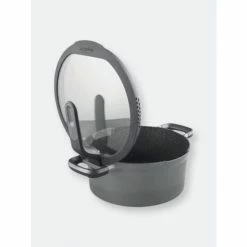 BergHOFF GEM 10" Non-Stick Covered Stockpot, 5 QT, Grey Pots & Pans -BergHOFF shop unnamed file 1162