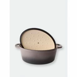 BergHOFF Neo 8qt Cast Iron Oval Covered Dutch Oven, Oyster Electrics -BergHOFF shop unnamed file 1183