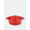 BergHOFF Neo 8QT Cast Iron Oval Covered Casserole, Red Pots & Pans -BergHOFF shop unnamed file 1189