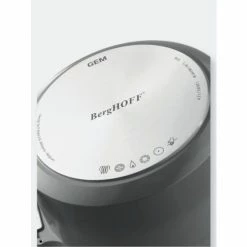 BergHOFF GEM 11" Non-Stick Covered Stockpot, 7.7 QT, Grey Pots & Pans -BergHOFF shop unnamed file 1193