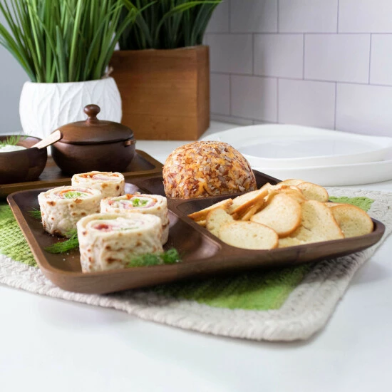 BergHOFF Acacia Wood 2Pc Cutting Board & Tray Set Cookware 6 BergHOFF Acacia Wood 2Pc Cutting Board & Tray Set Cookware - Image 4