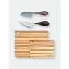 BergHOFF Aaron Probyn 4pc Cheese Set With Cutting Board, Soft & Hard Cheese Knife Knives & Cutting Boards -BergHOFF shop unnamed file 127