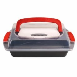 BergHOFF 11 Piece Perfect Slice Bakeware Set - Grey And Red Red And Gray 4 BergHOFF 11 Piece Perfect Slice Bakeware Set - Grey And Red Red And Gray -BergHOFF shop unnamed file 1333