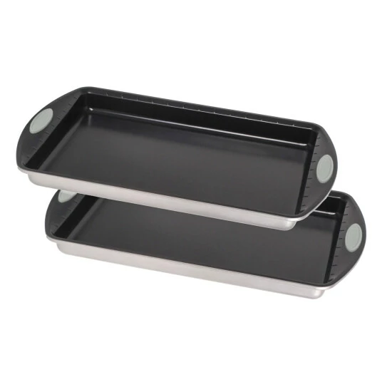 BergHOFF 11 Piece Perfect Slice Bakeware Set - Silver 5 BergHOFF 11 Piece Perfect Slice Bakeware Set - Silver - Image 3