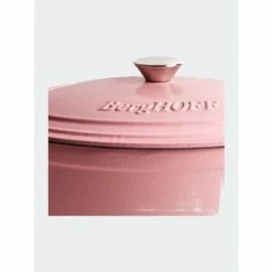 BergHOFF Neo Cast Iron 3Pc Cookware Set, 3Qt Covered Dutch Oven & 10" Fry Pan - Pink -BergHOFF shop unnamed file 1365
