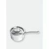 BergHOFF Professional Stainless Steel 10/18 Tri-Ply 3.3 Qt Saucepan With SS Lid, 8" Pots & Pans