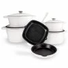 BergHOFF Neo 10 Piece Cast Iron Cookware Set - White -BergHOFF shop unnamed file 1414