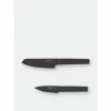 BergHOFF RON Cutlery Set Vegetable & Paring 2PC Black Knives & Cutting Boards -BergHOFF shop unnamed file 1424