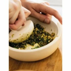 BergHOFF Leo 2Pc 6.75" Stoneware Mortar Pestle Tools & Accessories -BergHOFF shop unnamed file 1483