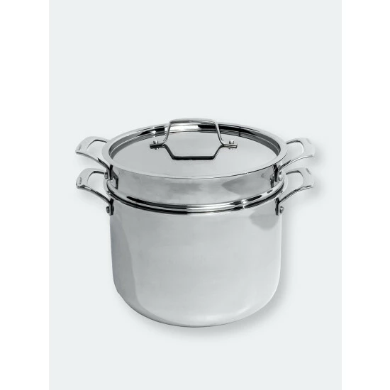 BergHOFF Professional Stainless Steel 10/18 Tri-Ply 8 Qt Stock Pot with SS Lid, 9.5" Pots & Pans BergHOFF Professional Stainless Steel 10/18 Tri-Ply 8 Qt Stock Pot With SS Lid, 9.5" Pots & Pans -BergHOFF shop unnamed file 149