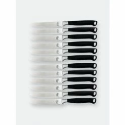 BergHOFF Bistro Stainless Steel Steak Knife, Set Of 12 Knives & Cutting Boards