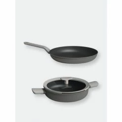 BergHOFF Leo 3Pc Non-Stick Cookware Set, Grey Serveware