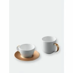 BergHOFF Gem 32pc Dinnerware Service For 4 Dinnerware & Flatware White/ Gold -BergHOFF shop unnamed file 1534