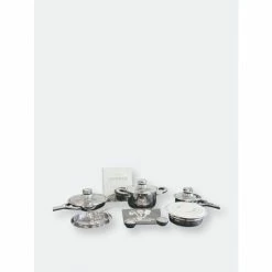 Berghoff TFK Gourmet Collection 15pc 18/10 Ss Cookware Set Pots & Pans