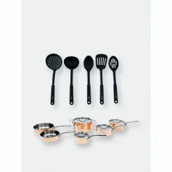 BergHOFF Vintage Style 15pc Copper Cookware Set With Utensils