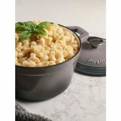 BergHOFF Neo 3qt Cast Iron Round Covered Dutch Oven, Oyster Electrics -BergHOFF shop unnamed file 1551