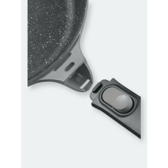 BergHOFF GEM 11" Non-Stick Grill Pan, Grey Pots & Pans 5 BergHOFF GEM 11" Non-Stick Grill Pan, Grey Pots & Pans - Image 3