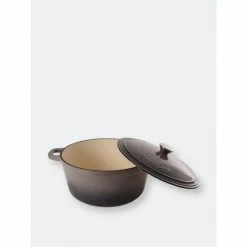 BergHOFF Neo 7qt Cast Iron Round Covered Dutch Oven Electrics Oyster -BergHOFF shop unnamed file 1578