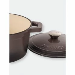 BergHOFF Neo 7qt Cast Iron Round Covered Dutch Oven Electrics Oyster -BergHOFF shop unnamed file 1582