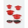 BergHOFF Neo 10Pc Cast Iron Cookware Set Red -BergHOFF shop unnamed file 1586