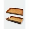 BergHOFF Bamboo Graduated Tray Set 2pc Serveware -BergHOFF shop unnamed file 1678