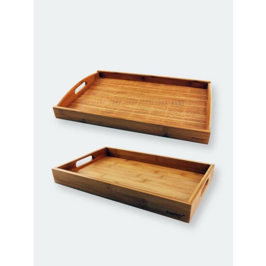 BergHOFF Bamboo Graduated Tray Set 2pc Serveware BergHOFF Bamboo Graduated Tray Set 2pc Serveware -BergHOFF shop unnamed file 1678