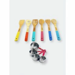 BergHOFF Bake/Tool Set 10PC (6PC Utensil Set & 4PC Meas Cup Set) Tools & Accessories