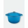 BergHOFF Neo 5Qt Cast Iron Covered Casserole Blue Serveware -BergHOFF shop unnamed file 1837