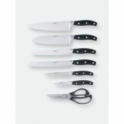 BergHOFF 7Pc Forged Stainless Steel Knife Set Knives & Cutting Boards