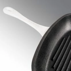 BergHOFF Neo 11" Cast Iron Square Grill Pan - White Pots & Pans -BergHOFF shop unnamed file 1890