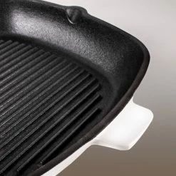 BergHOFF Neo 11" Cast Iron Square Grill Pan - White Pots & Pans -BergHOFF shop unnamed file 1891
