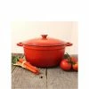 BergHOFF Neo 7QT Cast Iron Round Covered Casserole, Orange Pots & Pans -BergHOFF shop unnamed file 1926