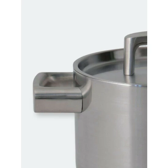 BergHOFF Ron 7" Stainless Steel 5-Ply Covered Casserole Pots & Pans 3 BergHOFF Ron 7" Stainless Steel 5-Ply Covered Casserole Pots & Pans