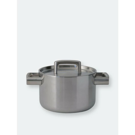 BergHOFF Ron 7" Stainless Steel 5-Ply Covered Casserole Pots & Pans 4 BergHOFF Ron 7" Stainless Steel 5-Ply Covered Casserole Pots & Pans - Image 2