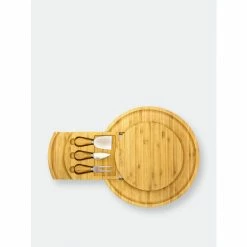 BergHOFF Bamboo Multi-Level Cheese Board Set, With 3 Tools Knives & Cutting Boards -BergHOFF shop unnamed file 200