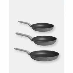 BergHOFF Leo 3PC Non-Stick Fry Pan Set, Grey Pots & Pans