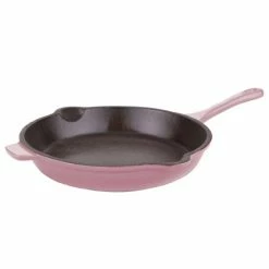 BergHOFF Neo 10" Cast Iron Fry Pan - Pink Cookware