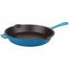 BergHOFF Neo 10" Cast Iron Fry Pan - Blue Cookware -BergHOFF shop unnamed file 2047