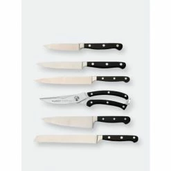 BergHOFF Essentials 6Pc Stainless Steel Triple Riveted Knife Set Knives & Cutting Boards