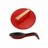 BergHOFF Cast Iron Set Spoon & Steak Press 2 Piece - Red Cookware