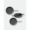 BergHOFF Leo 4Pc Nonstick Cookware Fry & Saute Set, Gray Tools & Accessories Grey -BergHOFF shop unnamed file 2083