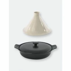 BergHOFF Ron 2pc Tajine Set, Black Tools & Accessories